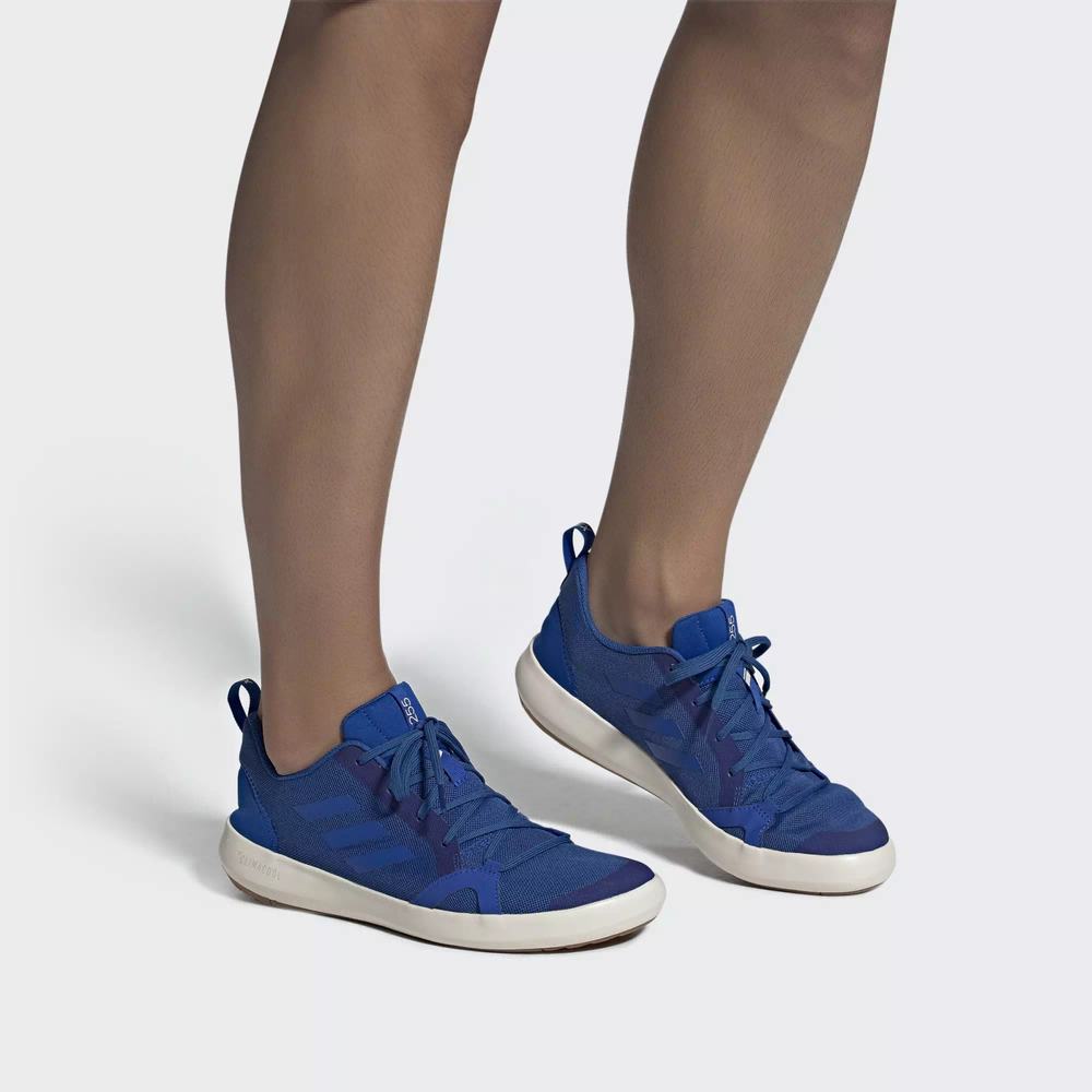 Adidas Terrex Climacool Boat Botas De Seguridad Azules Para Hombre (MX-57035)